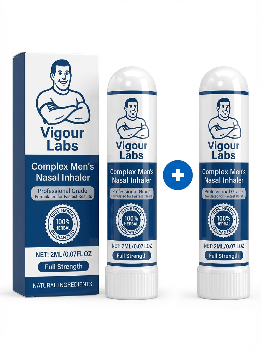 Vigour Labs Nasal Inhaler | Firm Erections in 3 Minutes ! - No Pills